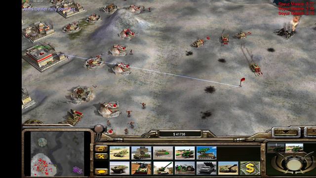 Generals: Shockwave Mod - Artic Wind - Revenge! Salvage vs Air Force + Tank + Toxin Generals. смотреть онлайн