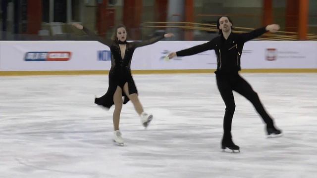 5 Teodora MARKOVA / Simon DAZE - BUL - Senior Ice Dance FD - Mentor Torun Cup 2019 смотреть онлайн