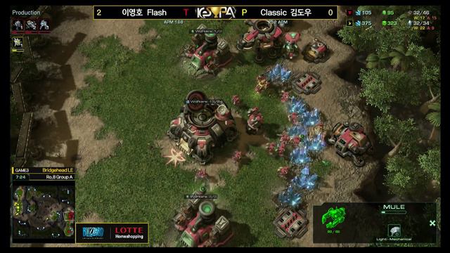 [KeSPA Cup] Flash vs Classic RO.8 Group A set3 -EsportsTV, Starcraft 2 смотреть онлайн