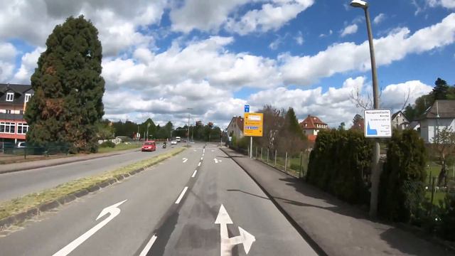 Германия. Едем по глубинке Германии: г.  Вольфхаген (Wolfhagen). Дороги Германии