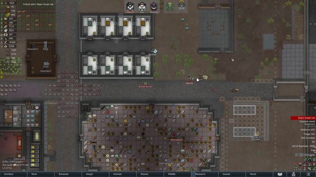 A Tribal Raid ATTACKS! | Rimworld Zombie Survival | EP13 смотреть онлайн
