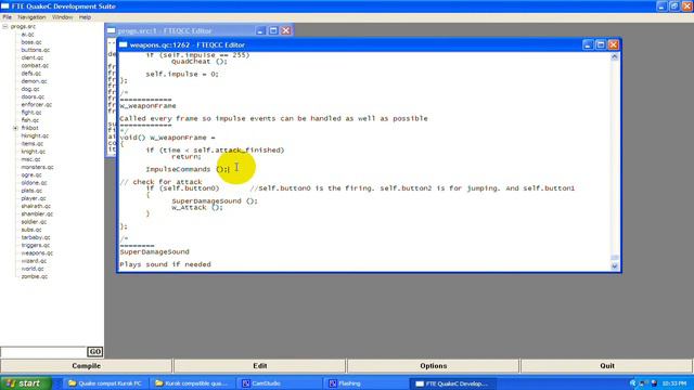 QuakeC Tutorial -4- Meat of functions смотреть онлайн