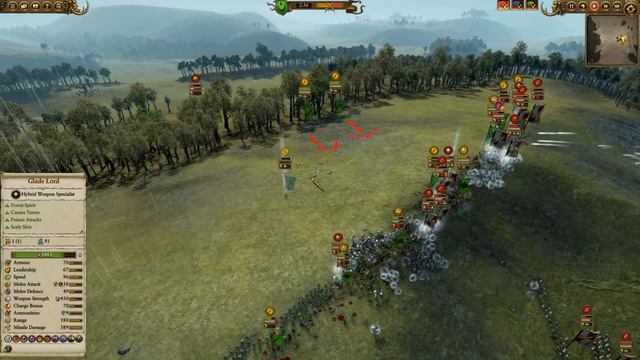 Wood Elves vs Empire - Total War Warhammer Online Battle 187 смотреть онлайн