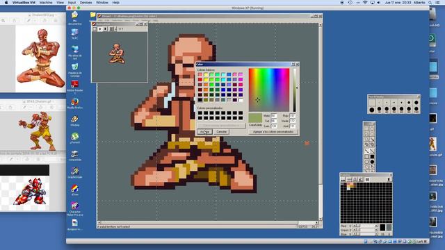 PIXEL ART TIME LAPSE #111 - Dhalsim (Street Fighter) смотреть онлайн