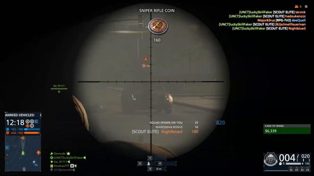 Battlefield Hardline Beginner Sniping Tips - BFH Multiplayer Gameplay смотреть онлайн