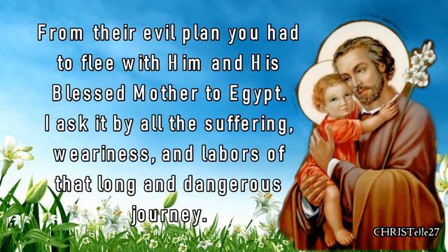 30 Days' Prayer to St. Joseph | For Any Special Intention | Prince & Patron of the Universal Church смотреть онлайн