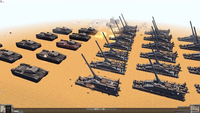 P1000 RATTE vs 800MM GUSTAV GUN - Men of War Assault Squad 2 смотреть онлайн