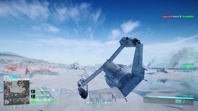 Air Support #16 [ MV-38 (1 Death) | Conquest: Breakaway | Xbox Series X | Battlefield™ 2042 смотреть онлайн