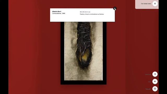 ALBERTO BURRI - La pittura, irriducibile presenza | Virtual Exhibition смотреть онлайн