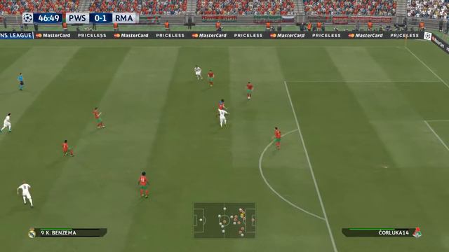 CHAMPIONS LEAGUE PES 2016 PC: Lokomotiv Moskva vs Real Madrid смотреть онлайн