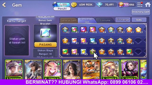 [SOLD] AG01.... DIJUAL LINE LET'S GET RICH INDONESIA 💗