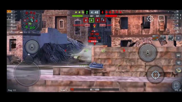 M41D топовая ли эта ЛТ в рандоме?)#wotblitz смотреть онлайн