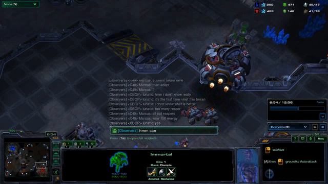 Starcraft 2 Reaper all in смотреть онлайн
