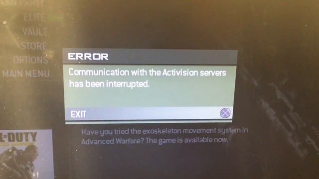 MW3 Communication with the Activision servers has been interrupted (PLEASE HELP) смотреть онлайн