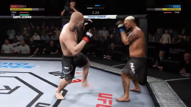 EA SPORTS™ UFC® 3 харитонов уложил коленом ханта смотреть онлайн
