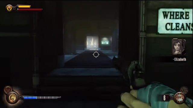 Bioshock Infinite - The Atrium: Crematorium Area, Elizabeth Voxophone, Tears (Past) HD Gameplay PS3 смотреть онлайн