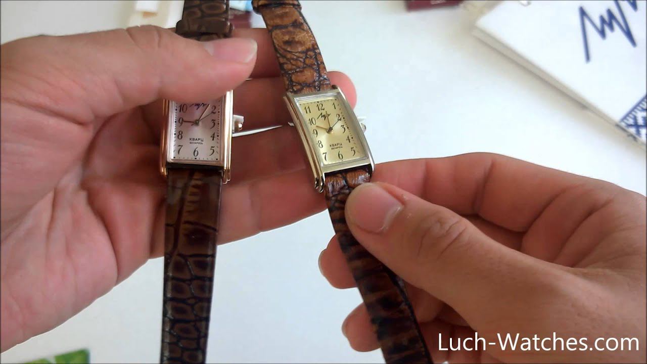 Обзор женских часов Луч 376857208 и 3768572082 смотреть онлайн