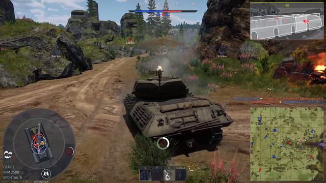 M10 GMC almost dominating the battlefield смотреть онлайн