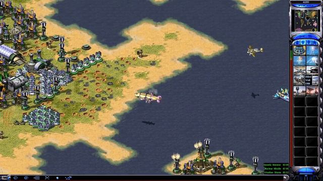Red Alert 2 - (Global Domination) 1 vs 7 Brutals смотреть онлайн
