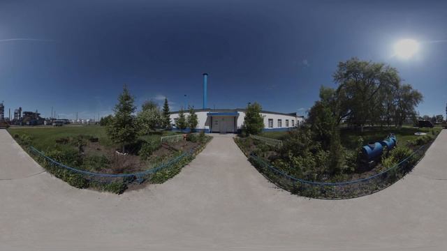360° virtual tour to the Omsk lubricants plant смотреть онлайн
