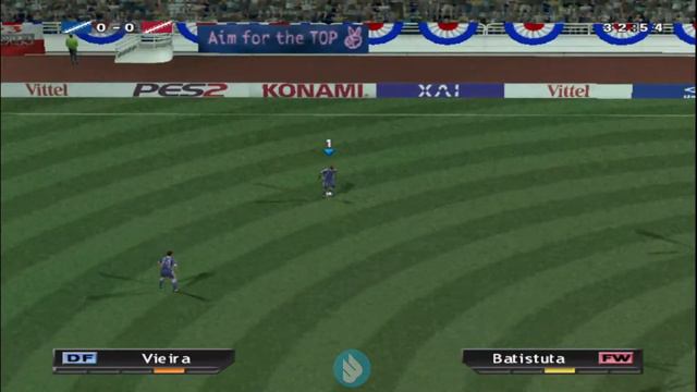 Pro Evolution Soccer 2 (PES 2) PS2 смотреть онлайн
