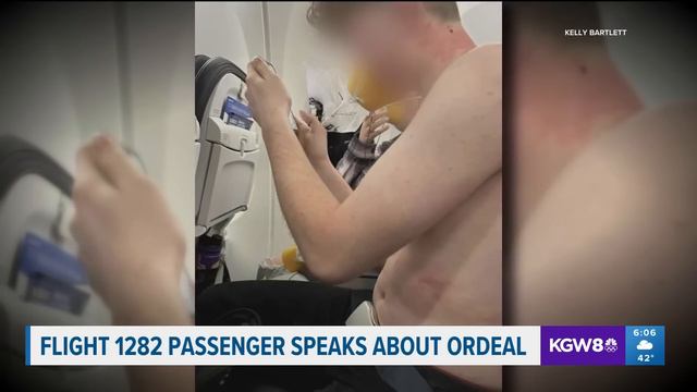 Teenager's shirt torn off when door plug blew out on Alaska Airlines flight from Portland смотреть онлайн
