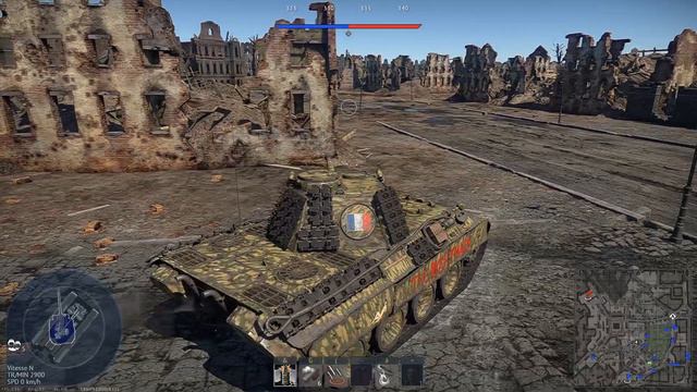 War Thunder : Gameplay BRUT en Panther D (RB) смотреть онлайн