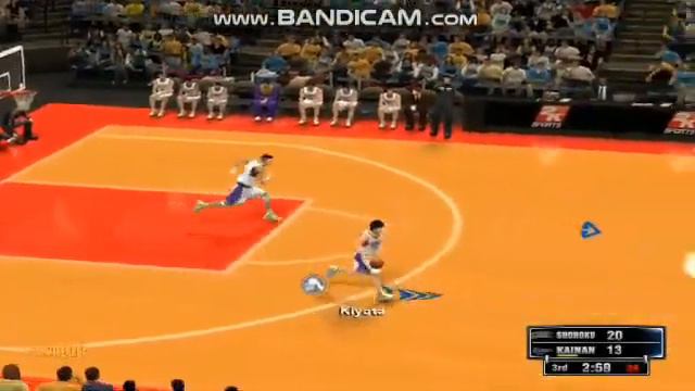 Shohoku vs Kainan High (Slamdunk vs Kuroko no Basket gameplay) смотреть онлайн