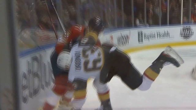 Radko Gudas Throws Hit On Evgenii Dadonov смотреть онлайн