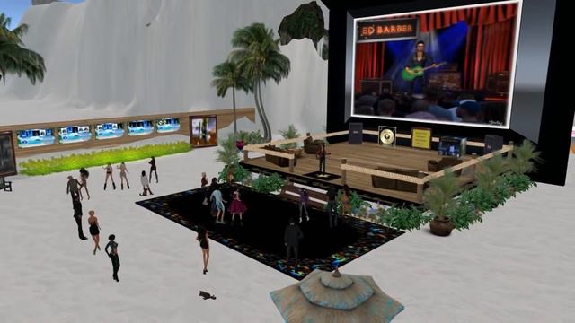 Ed Barber @ Robert & Anna's Live Music Video Beach 12-27-2013 смотреть онлайн