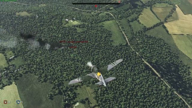 War Thunder Fw.190A-5U2 6xMG-151\20 5 kills смотреть онлайн
