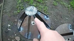 Самодельные ежи для прополки картофеля