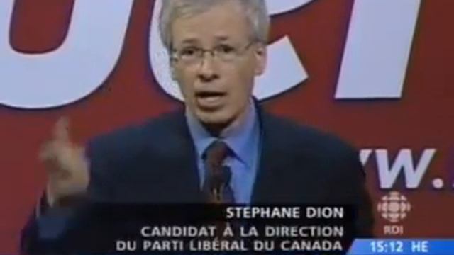 Dion's Opening Speech at the Quebec City Debate смотреть онлайн