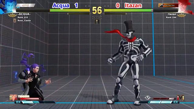 Street Fighter V: Acqua (Rose) VS Itazan (G) смотреть онлайн