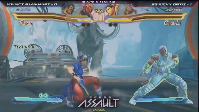 Ryan Hart vs Ricky Ortiz - Cross Assault Exhibition - Street Fighter X Tekken смотреть онлайн