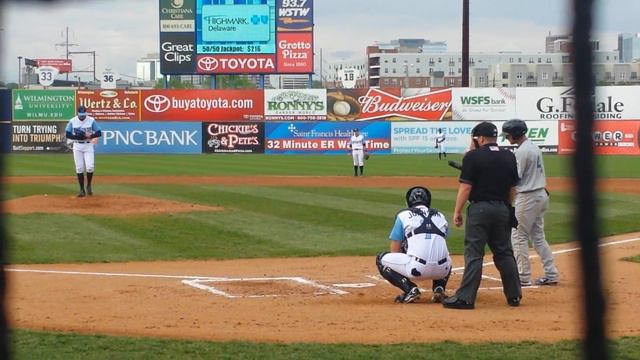 Blue Rocks Kyle Zimmer vs Pelicans Daniel Lockhart (5-7-16) смотреть онлайн
