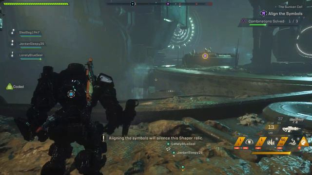 The Sunken Cell || New Anthem Stronghold Playthrough (No Commentary) смотреть онлайн