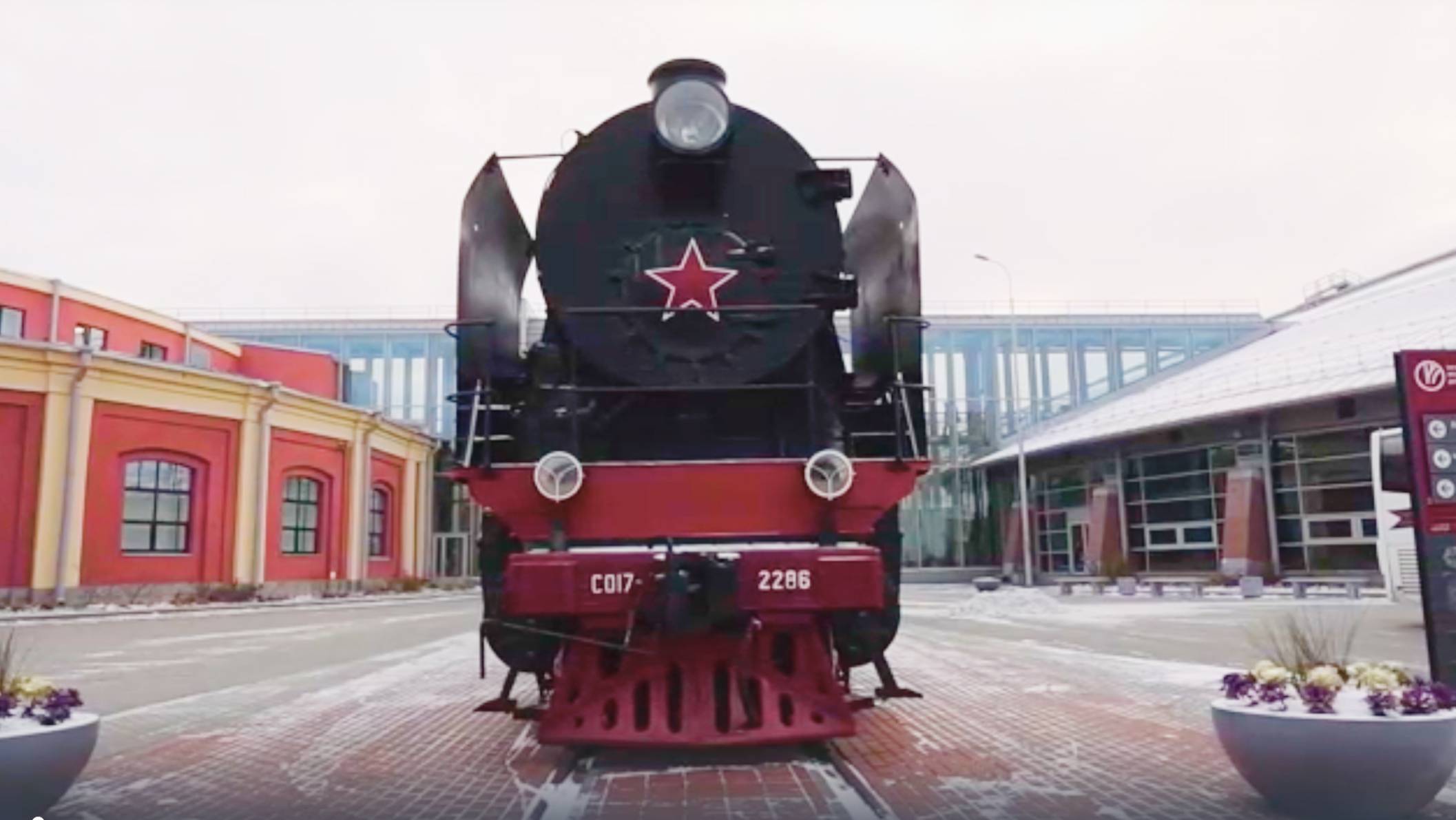 Каток музея железных дорог России в Санкт-Петербурге смотреть онлайн