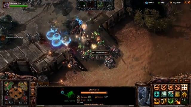 Starcraft 2 : Co-op Commanders mod, Dehaka смотреть онлайн