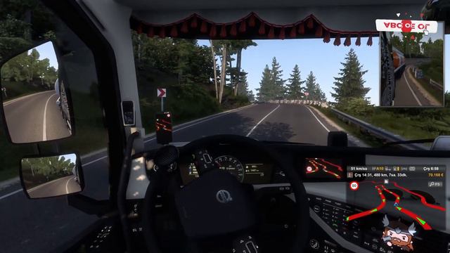 Euro Truck Simulator 2 / Gaz Yağı Nakliyesi için Dağ Bayır Gezdik.. смотреть онлайн