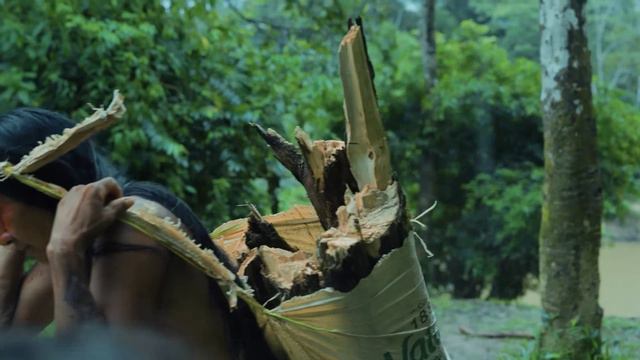 Охота на обезьян с местным племенем в джунглях Амазонки | Воарани