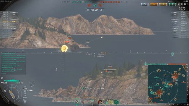 World of Warships | Zao | Coole Runde; 205k Dmg, 4 Kills, Dreadnought, Großkaliber, Vernichter смотреть онлайн