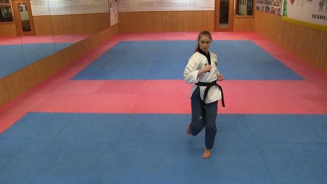 Taekwondo Poomsae Taeguk 8 TKD Form Taegeuk 8