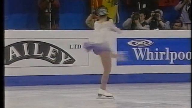 Fumie Suguri 村主 章枝 (JPN) - 1997 World Figure Skating Championships, Ladies' Short Program смотреть онлайн