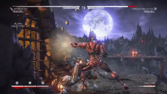 Mortal Kombat XL Sektor vs Cyber Sub-Zero смотреть онлайн