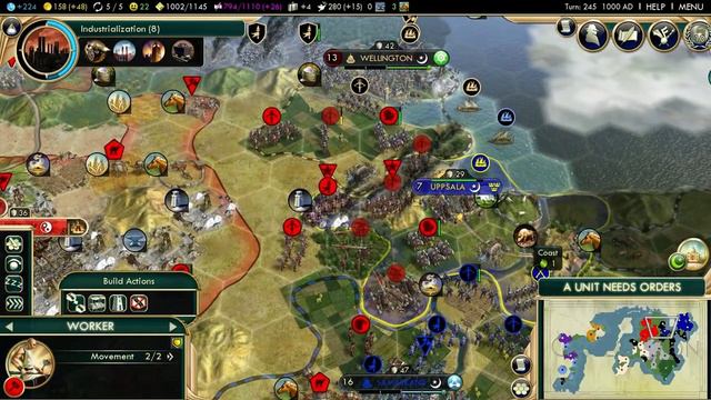 Part 5: Let's Play Civilization 5, Brave New World, Poland, Deity смотреть онлайн