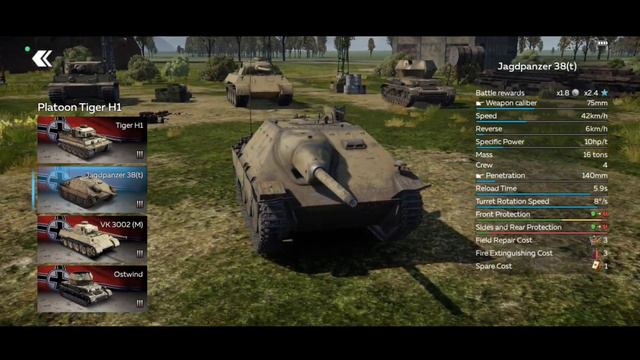 weakspot hetzer/war thunder mobile Indonesia смотреть онлайн