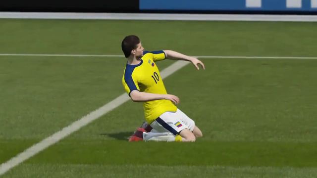 James Free Kick - Fifa 15 - PS4 смотреть онлайн