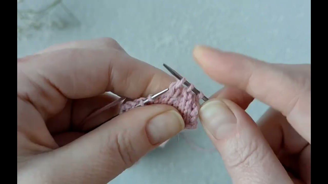 Дуб - двойная убавка.