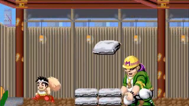 Daiku no Gensan Japan M72 MAME Gameplay video Snapshot -Rom name dkgensanm72- смотреть онлайн